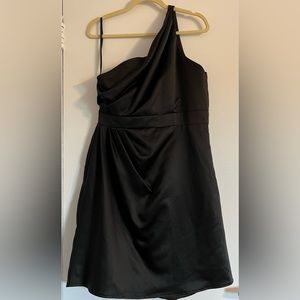 Jim Hjelm Occasions Satin Black Bridal Gown- 14/XL